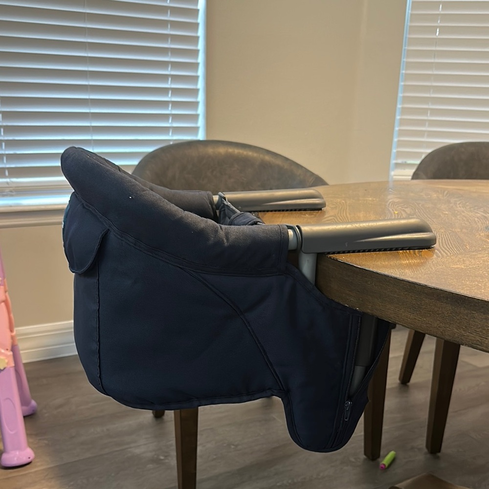 Inglesina Portable Navy Clip-On High Chair